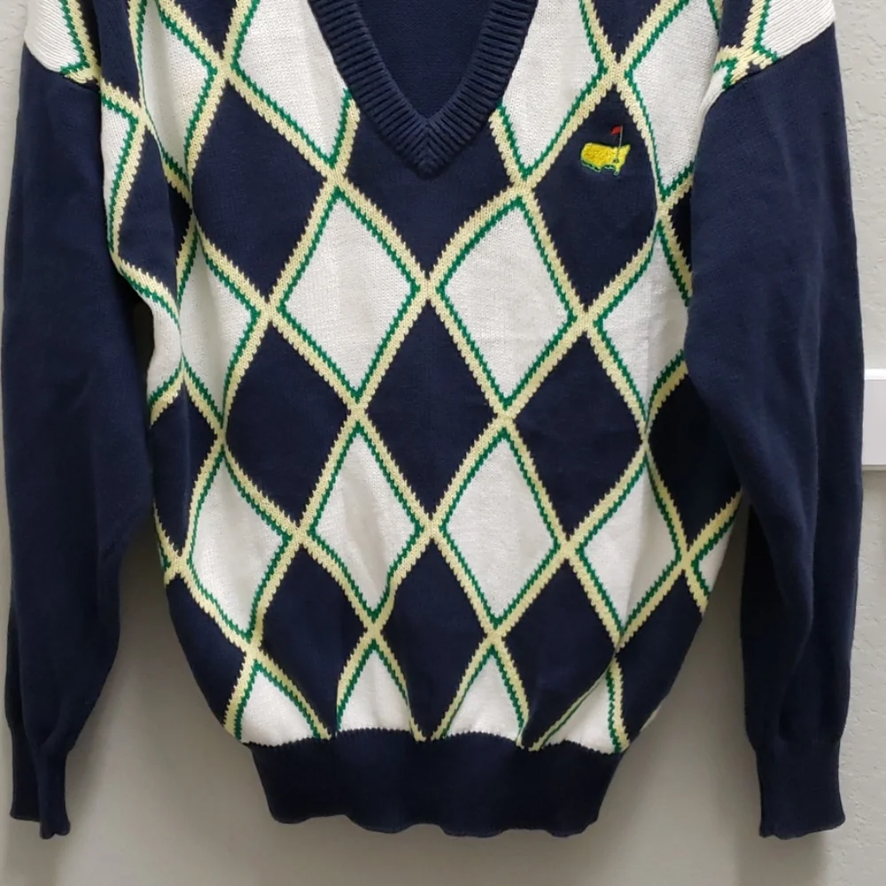 Augusta National Golf Shop Mens Lg Cotton Sweater